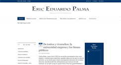 Desktop Screenshot of ericeduardopalma.cl